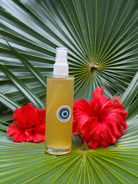 Agua Florida cítrica artesanal Kundalini Tribe para rituales y fragancia ceremonial