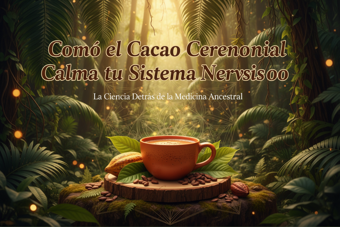 Cómo el Cacao Ceremonial Calma tu Sistema Nervioso: La Ciencia Detrás de la Medicina Ancestral