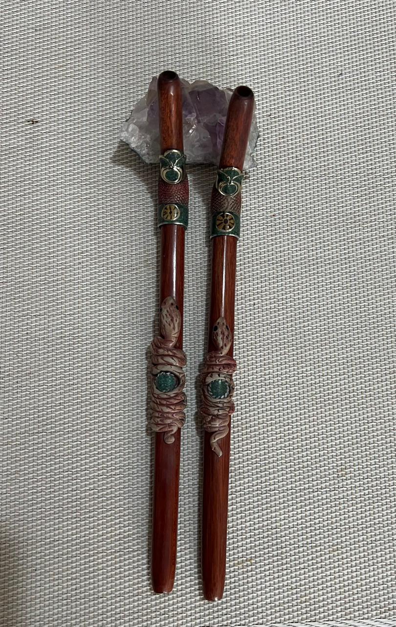 Tepi aplicador rapecito peruano kundalini tribe - madera chonta