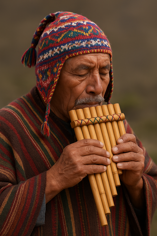 Zampoña chamánica kundalini tribe - instrumento andino ritual